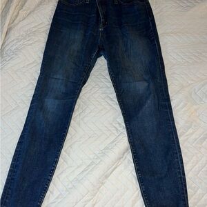 J. Crew Dark Blue Skinny Jeans